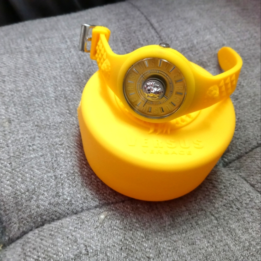 Versace silicone watch